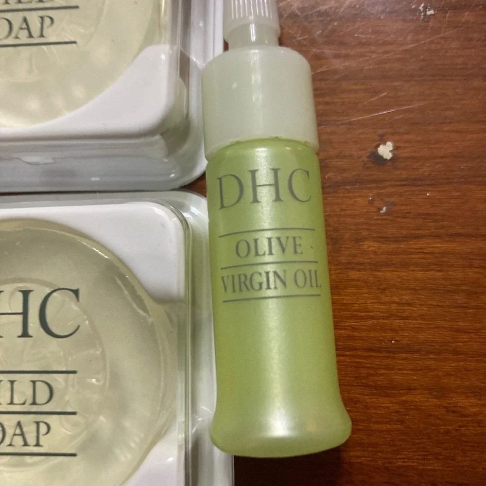 DHC Travel Skincare Set - Deep Cleansing Oil,Mild Soap,olive oil serum,& more